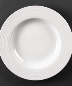 Olympia Linear Pasta Plates 310mm (Pack of 6) (U096)