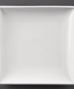 Olympia Whiteware Square Plates 180mm (Pack of 12) (U154)