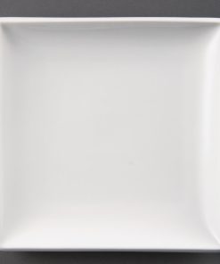 Olympia Whiteware Square Plates 240mm (Pack of 12) (U155)