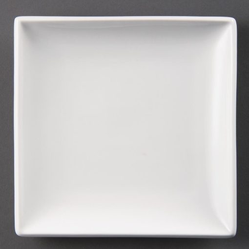 Olympia Whiteware Square Plates 240mm (Pack of 12) (U155)