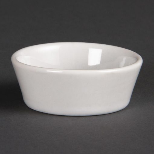 Olympia Whiteware Sloping Edge Bowls 50mm (Pack of 12) (U161)