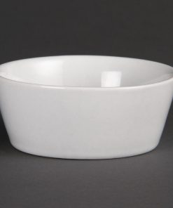 Olympia Whiteware Sloping Edge Bowls 90mm (Pack of 12) (U162)