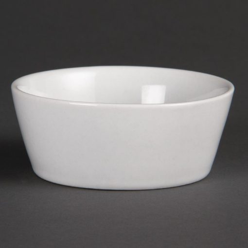 Olympia Whiteware Sloping Edge Bowls 90mm (Pack of 12) (U162)