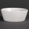 Olympia Whiteware Sloping Edge Bowls 120mm (Pack of 12) (U163)