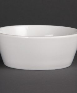 Olympia Whiteware Sloping Edge Bowls 120mm (Pack of 12) (U163)