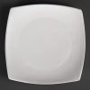 Olympia Whiteware Rounded Square Plates 185mm (Pack of 12) (U169)