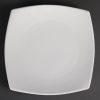 Olympia Whiteware Rounded Square Plates 240mm (Pack of 12) (U170)