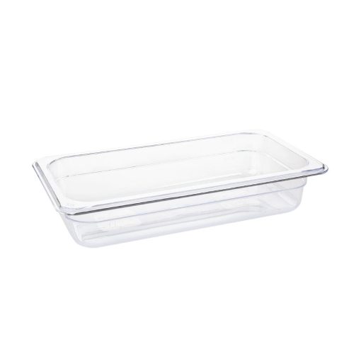 Vogue Polycarbonate 1/3 Gastronorm Container 65mm Clear (U232)