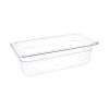 Vogue Polycarbonate 1/3 Gastronorm Container 100mm Clear (U233)