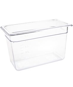 Vogue Polycarbonate 1/3 Gastronorm Container 200mm Clear (U235)