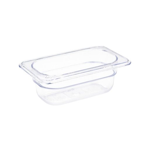 Vogue Polycarbonate 1/9 Gastronorm Container 65mm Clear (U242)