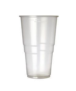 eGreen Disposable Pint Glass 20oz To Line (Pack of 1000) (U384)