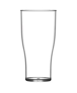 BBP Polycarbonate Nucleated Half Pint Glasses CE Marked (Pack of 48) (U402)
