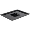 Vogue Polycarbonate 1/2 Gastronorm Lid Black (U475)