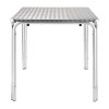 Bolero Square Stacking Table Stainless Steel 700mm (U505)