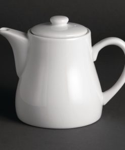 Olympia Whiteware Teapots 795ml (Pack of 4) (U823)