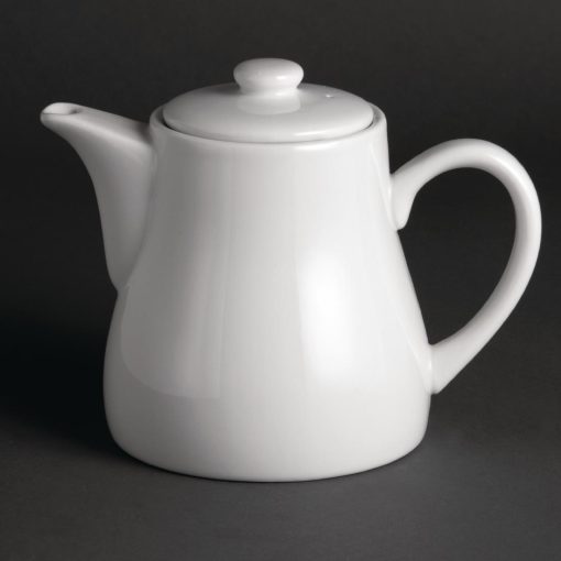 Olympia Whiteware Teapots 795ml (Pack of 4) (U823)