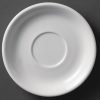Olympia Whiteware Cappuccino Saucers 180mm (Pack of 12) (U828)