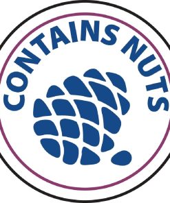 Contains Nuts Labels (Pack of 1000) (U914)