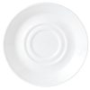Steelite Simplicity White Low Cup Saucers 145mm (Pack of 36) (V0044)
