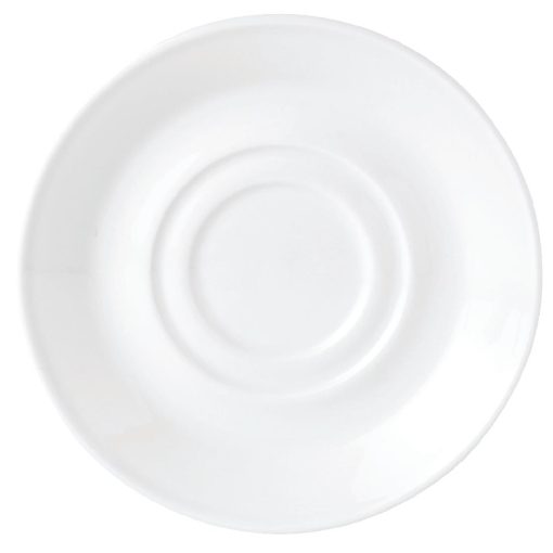 Steelite Simplicity White Low Cup Saucers 145mm (Pack of 36) (V0044)