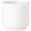 Steelite Simplicity White Footless Egg Cups 47mm (Pack of 12) (V0081)