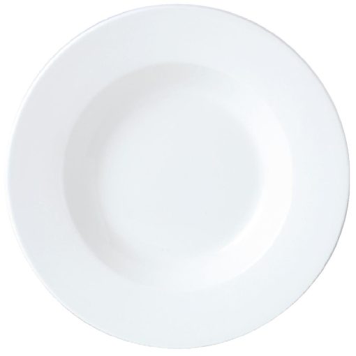 Steelite Simplicity White Pasta Dishes 270mm (Pack of 12) (V0144)