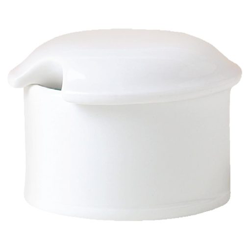 Steelite Monaco White Mustard Dipper Pots (Pack of 12) (V6841)