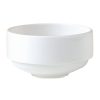 Steelite Monaco White Stacking Unhandled Soup Cups 285ml (Pack of 36) (V6874)