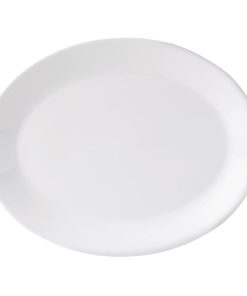 Steelite Monaco White Mandarin Oval Dishes 280mm (Pack of 12) (V6892)