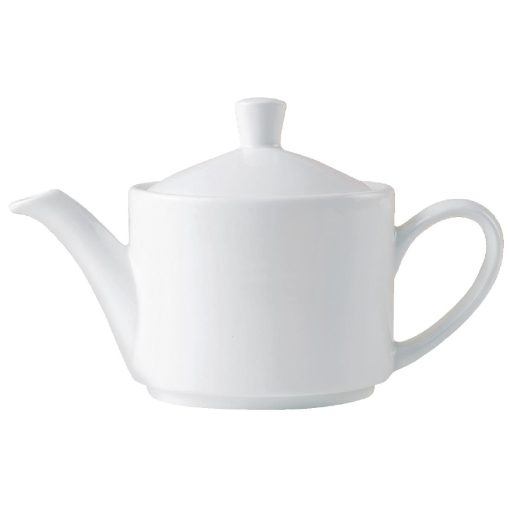Replacement Lids For Steelite Monaco White Vogue 412ml Teapots (Pack of 12) (V7433)