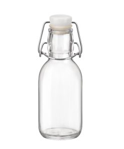Olympia Glass Water Bottles with Swing Top Stopper 0.5L Pack of 6 