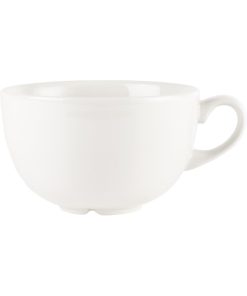 Churchill Plain Whiteware Cappuccino Cups 440ml (Pack of 6) (W001)