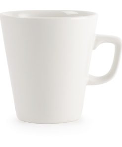 Churchill Plain Whiteware Cafe Latte Mugs 440ml (Pack of 6) (W003)