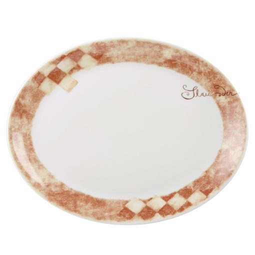 Churchill Tuscany Oval Dishes 355mm (Pack of 12) (W059)