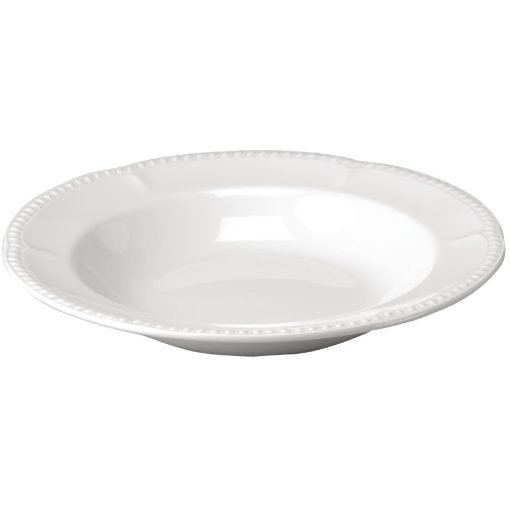 Churchill Buckingham White Pasta Plates 280mm (Pack of 12) (W101)