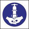 Wash Hands Symbol Sign (W214)