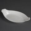 Olympia Whiteware Oval Eared Dishes 320x 177mm (Pack of 6) (W423)
