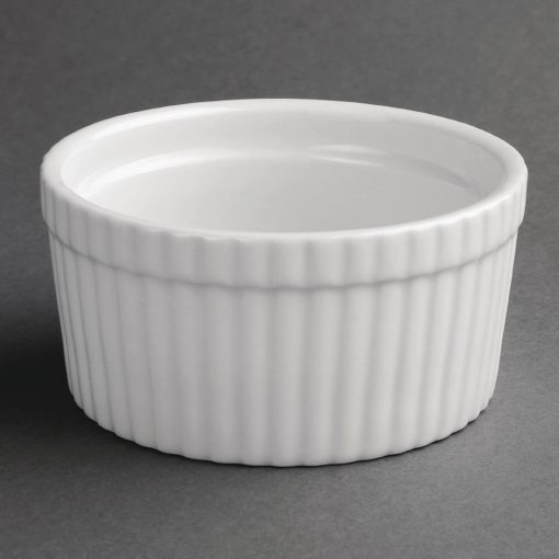 Olympia Whiteware Souffle Dishes 105mm (Pack of 6) (W431)