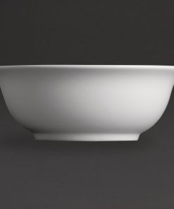 Olympia Whiteware Salad Bowls 235mm (Pack of 6) (W436)