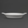 Olympia Whiteware Round Eared Dishes 170 x 140mm (Pack of 6) (W439)