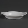Olympia Whiteware Round Eared Dishes 156x 126mm (Pack of 6) (W443)