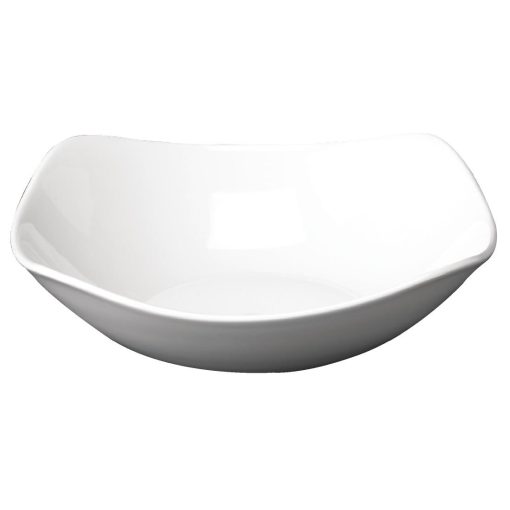 Churchill Plain Whiteware X Squared Bowls 235mm (Pack of 12) (W578)