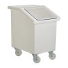Mobile Ingredient Bin 90Ltr White (W782)