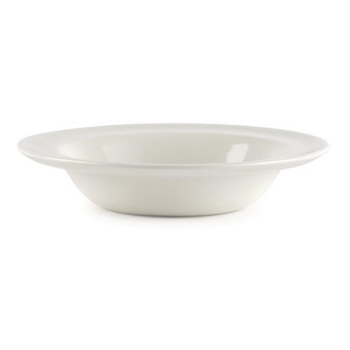 Churchill Plain Whiteware Pasta Plates 280mm (Pack of 12) (W891)