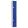 Elite Double Door Manual Combination Locker Locker Blue with Sloping Top (W945-CLS)