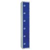 Elite Six Door Coin Return Locker Blue (W948-CN)