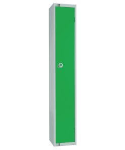 Elite Single Door Electronic Combination Locker with Sloping Top Green (W954-ELS)
