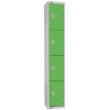 Elite Four Door Manual Combination Locker Locker Green (W957-CL)
