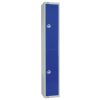 Elite Double Door Manual Combination Locker Locker Blue with Sloping Top (W975-CLS)